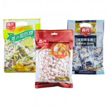 Chun Guang Coconut Candy 300g (3 flavours)